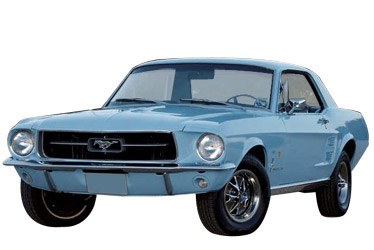 1967 Ford Mustang car.